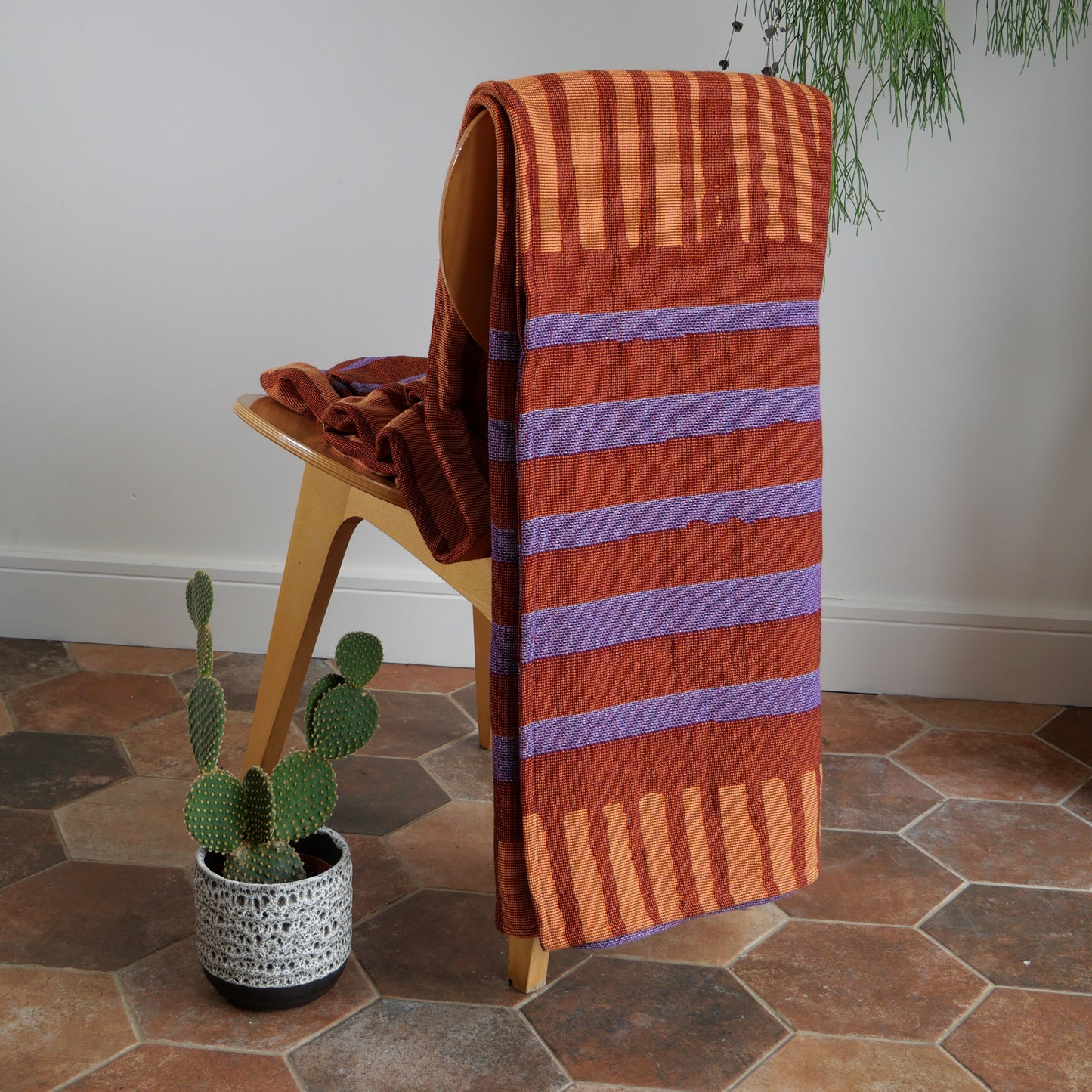 Porto - Large Woven Blanket/Tapestry, 100% Cotton, Limited Edition