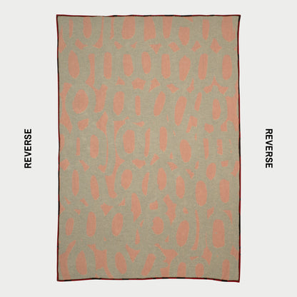 Cellular - Large Woven Blanket/Tapestry, 100% Cotton, Limited Edition