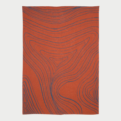 Suminagashi - Large Woven Blanket/Tapestry, 100% Cotton, Limited Edition